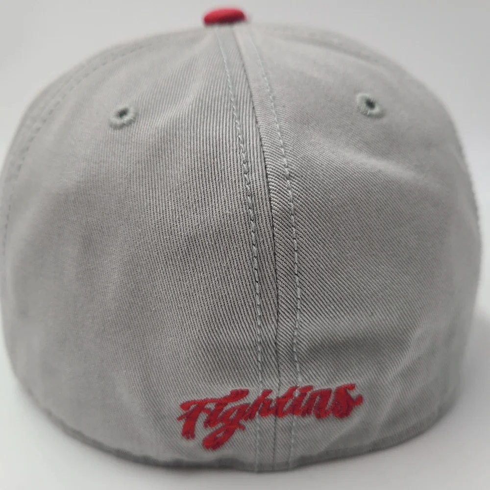 Reading Fightin Phils Hat Fitted M 47 Brand Franchise Gray Red MiLB Baseball Men